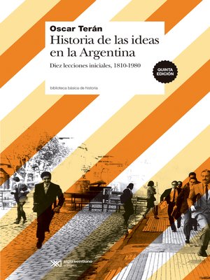 cover image of Historia de las ideas en la Argentina
